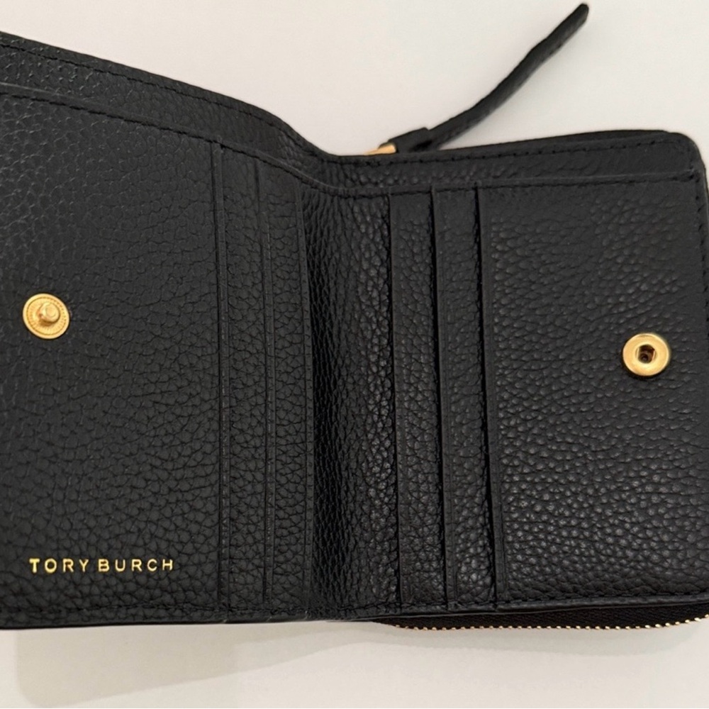 Tory Burch Black Leather Wallet - Picture 3 of 4